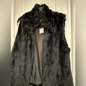 Versona Sequin Black Vest